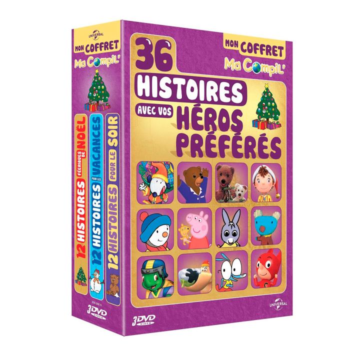 DVD 36 HISTOIRES AVEC HEROS PREFERE