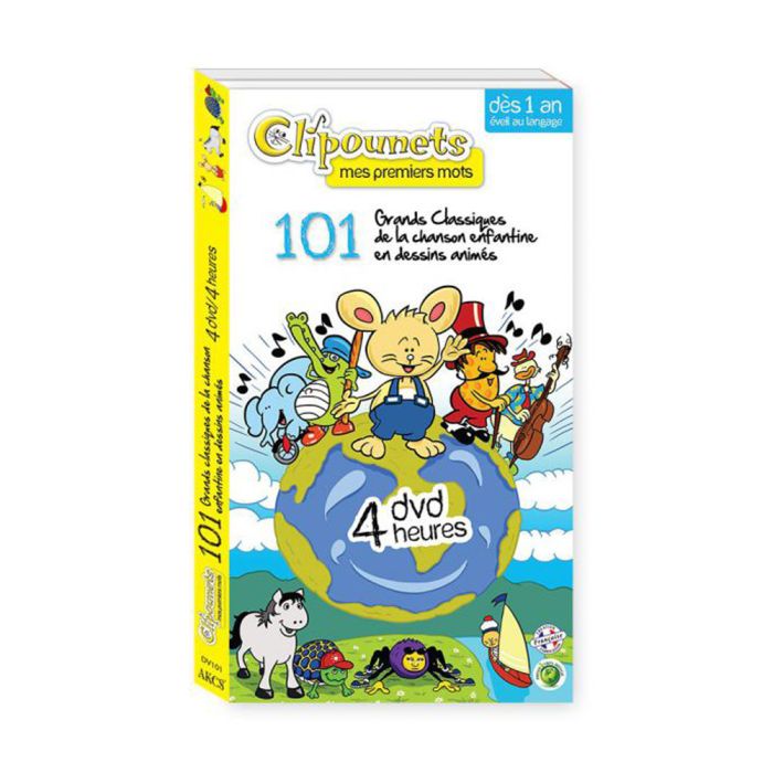 Clipounets - coffrets 4DVD
