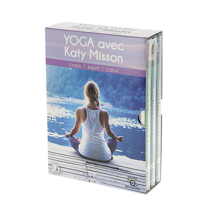 COFFRET YOGA 3 DVD KATY MISSON