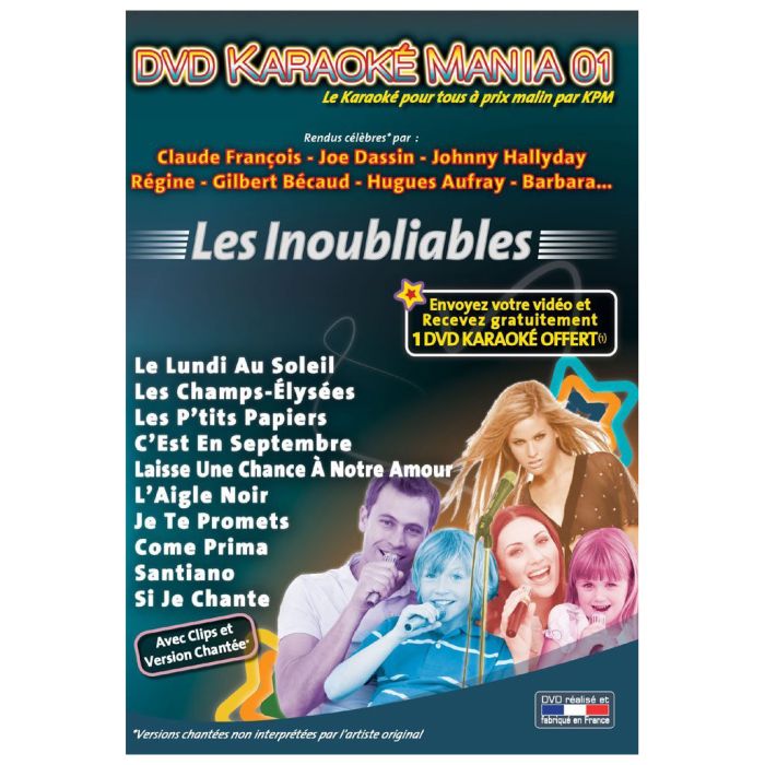 KARAOKE MANIA LES INOUBLIABLES VOL1