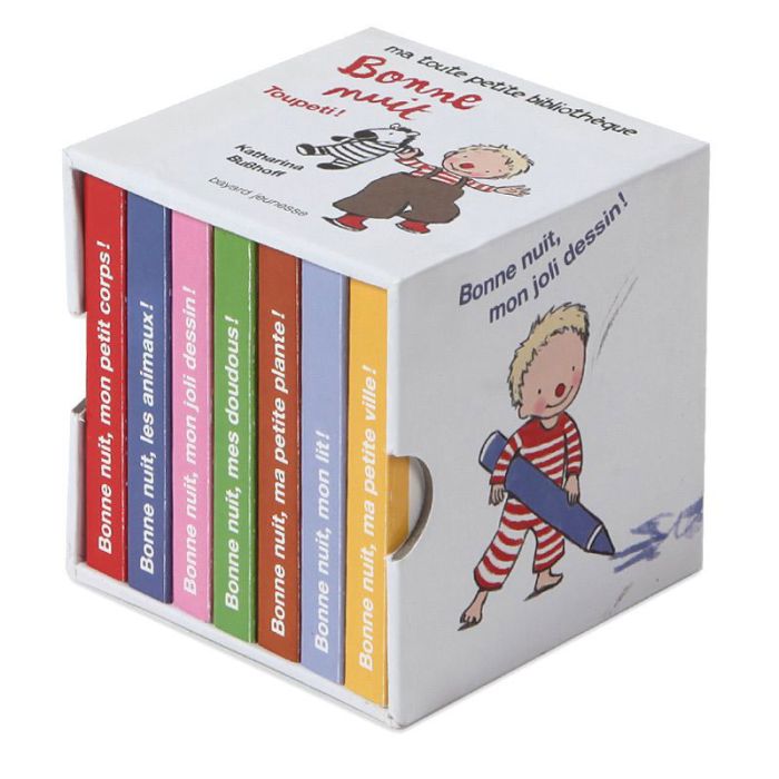 BONNE NUIT TOUPETI LIVRE CUBE