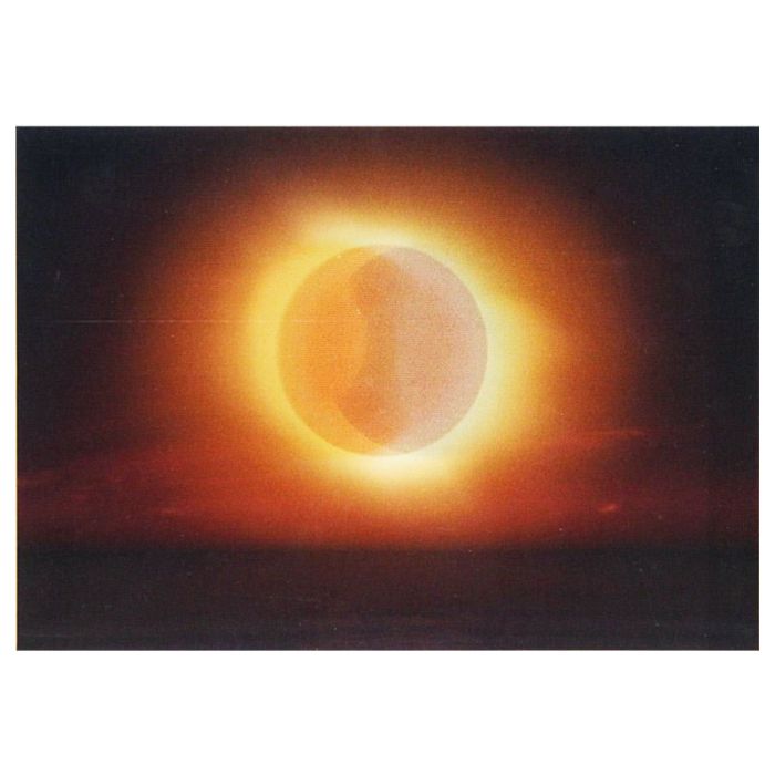 CARTE ECLIPSE TOTALE DE SOLEIL