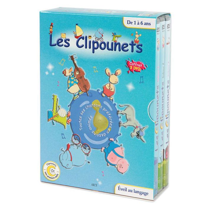 DVD COFFRET CLIPOUNETS