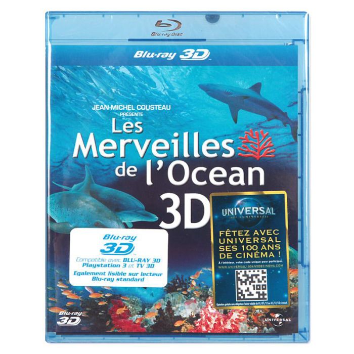 DVD LES MERVEILLES DE L'OCEAN