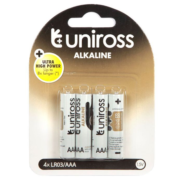 PILES LR03 X4-AAA HIGHENERGY