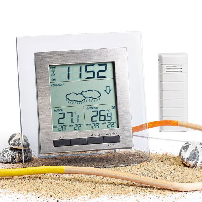 STATION METEO COMPACTE CADRE TRANSP