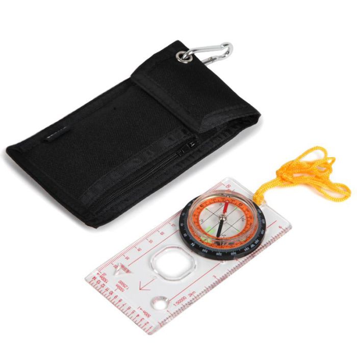 BOUSSOLE AVEC HOUSSE MOUSQUETON