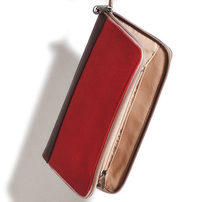 PORTE DOCUMENTS TERRES AFRIQUE OCRE