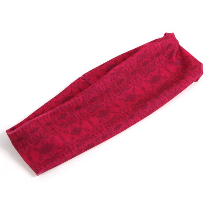 BANDEAU CHEVEUX ROSE YOGA