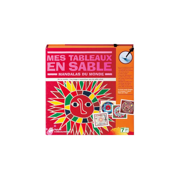 ART DU SABLE MANDALA