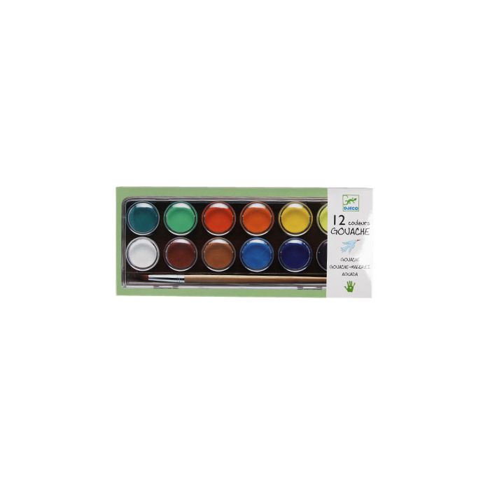 12 COULEURS GOUACHE
