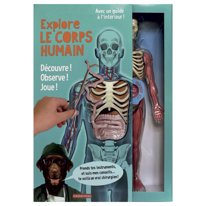 COFFRET EXPLORE LE CORPS HUMAIN