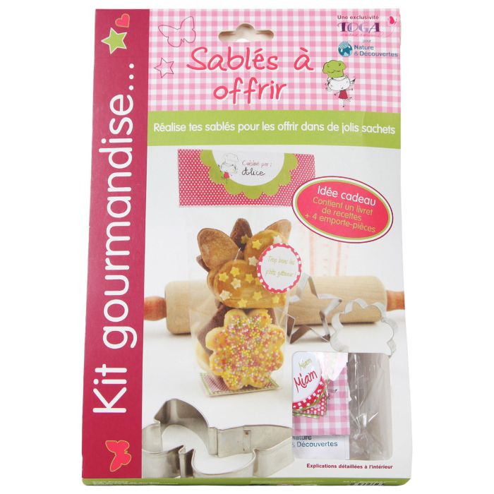 KIT GOURMANDISE SABLES A OFFRIR