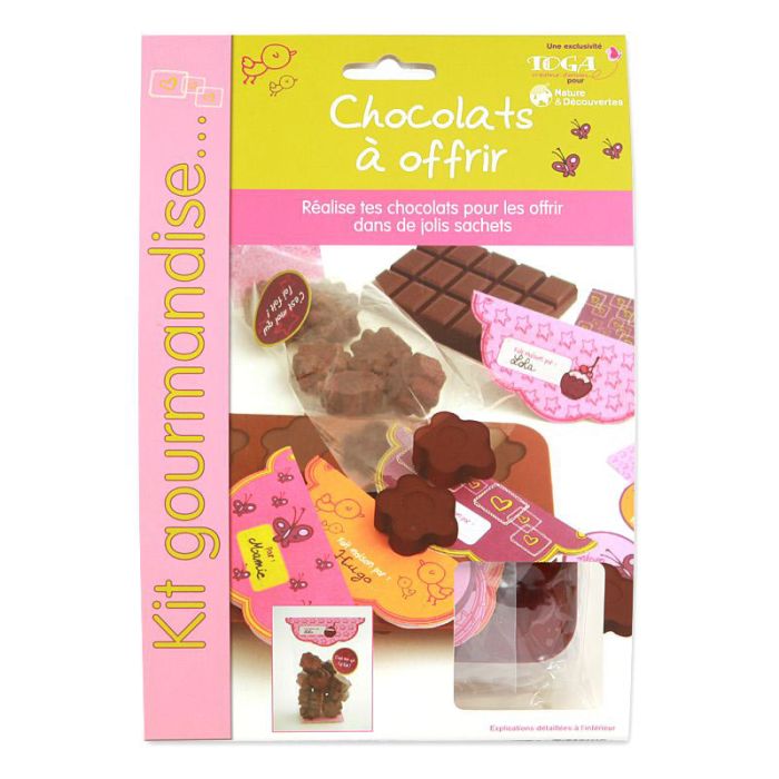 KIT GOURMANDISE CHOCOLATS A OFFRIR