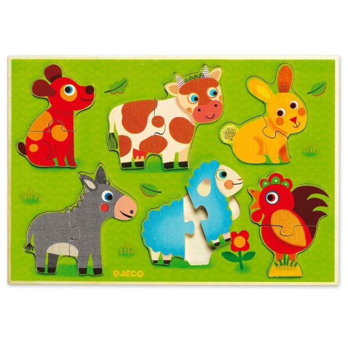 PUZZLE ENCASTREMENT FERME PEUP