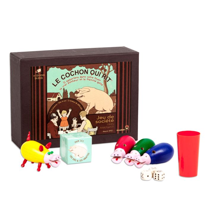 JEU DU COCHON EN BOIS