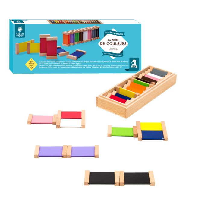 LA BOITE DES COULEURS MONTESSORI