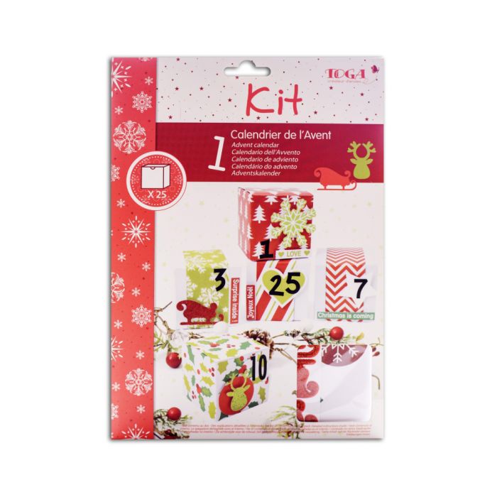 CALENDRIER AVENT DIY PAPIER