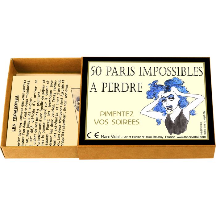 50 Paris Impossibles à perdre