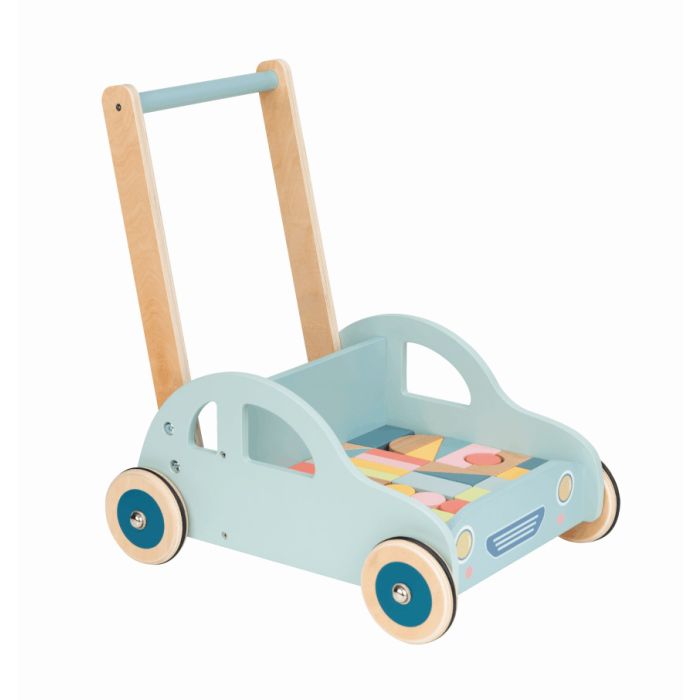 510338 Baby Walker voiture avec cubes