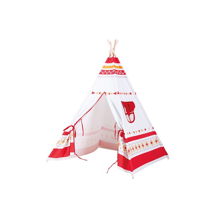 570013 Tipi tente en coton avec sac