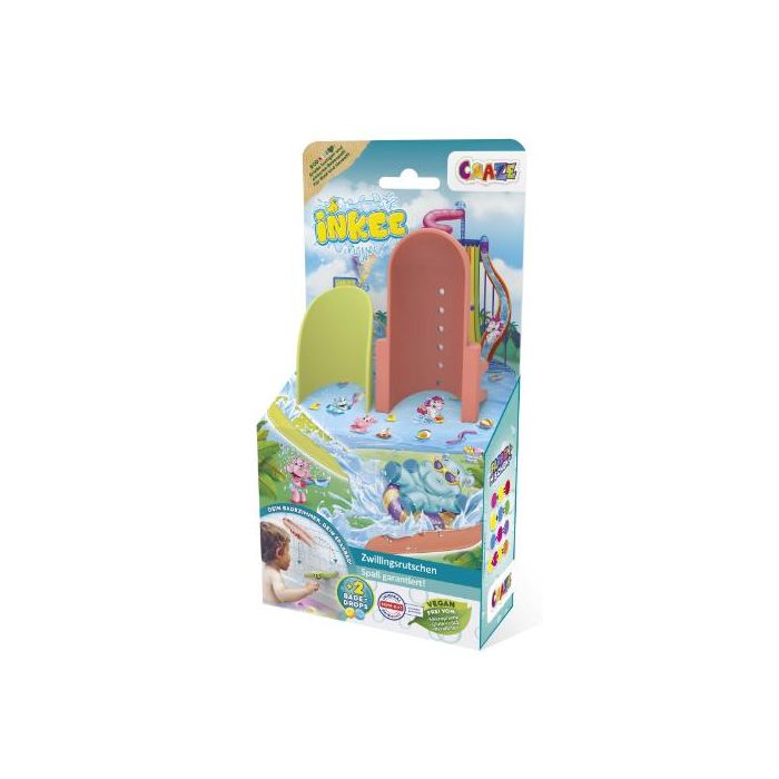 DOUBLE TOBOGGAN DE BAIN