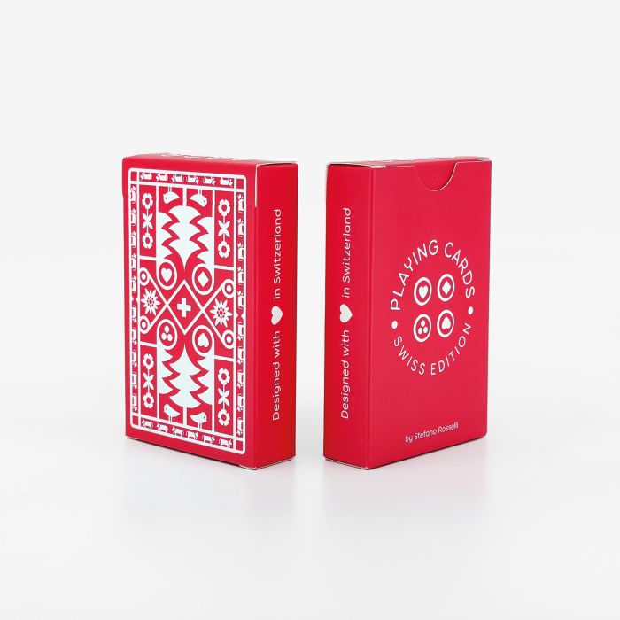 Jeu de 54 cartes Swiss edition