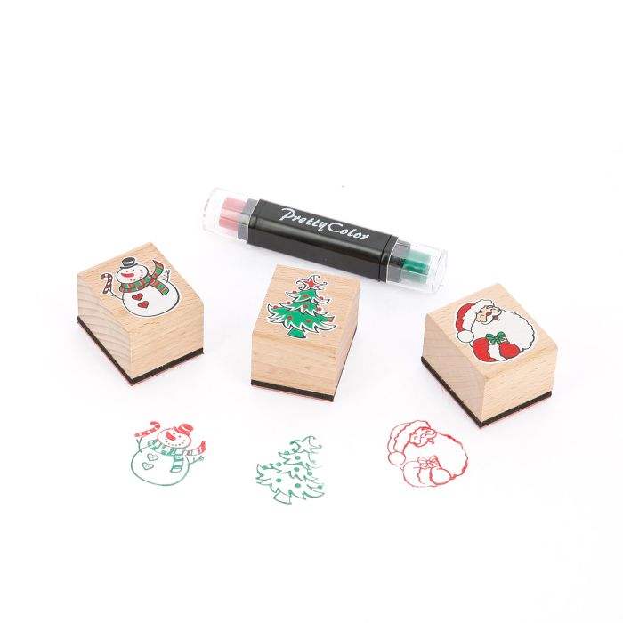 TAMPONS EN BOIS NOEL