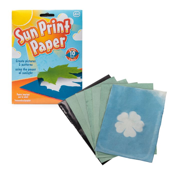 PAPIER IMPRIME PAR LE SOLEIL