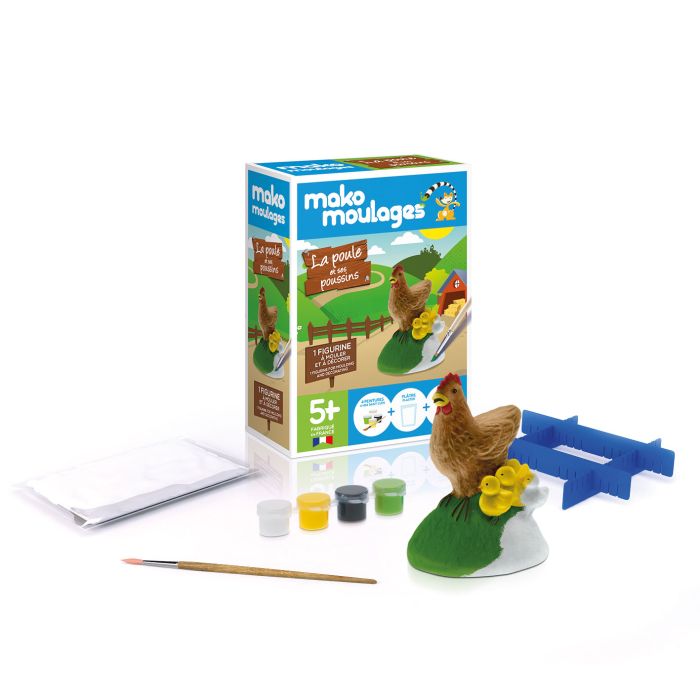 MA POULE ET SES POUSSINS