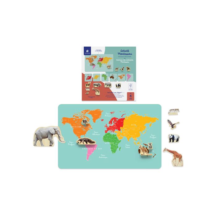 COFFRET ANIMAUX DES CONTINENTS