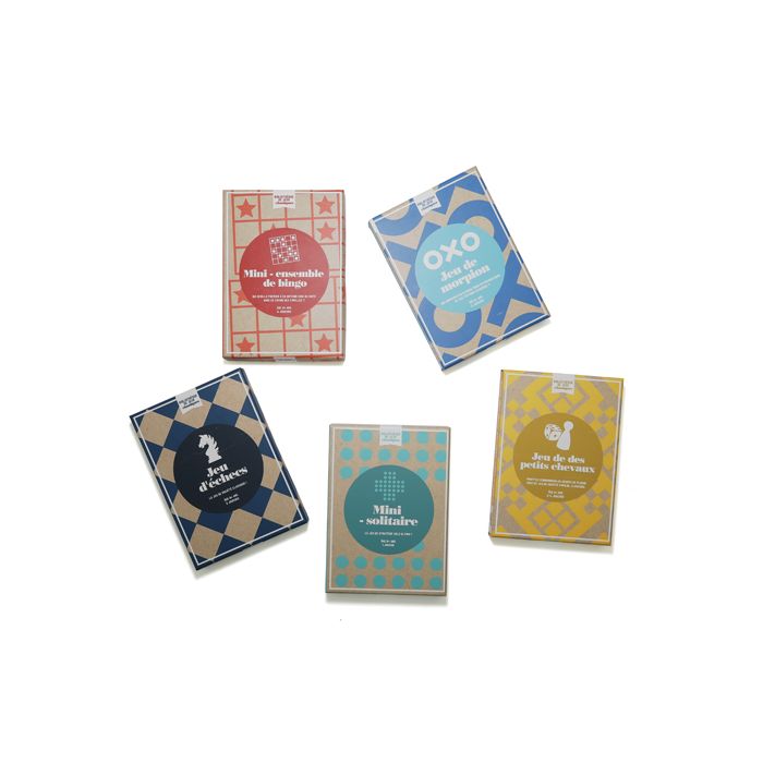 SET DE 5 JEUX DE SOCIETE