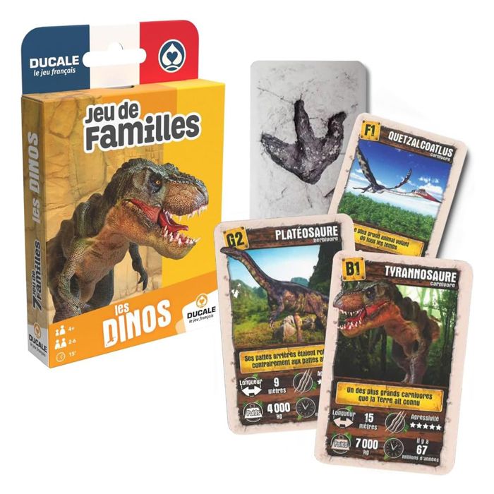 JEU DE FAMILLES DINO