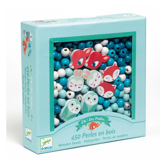 PERLES EN BOIS ANIMAUX