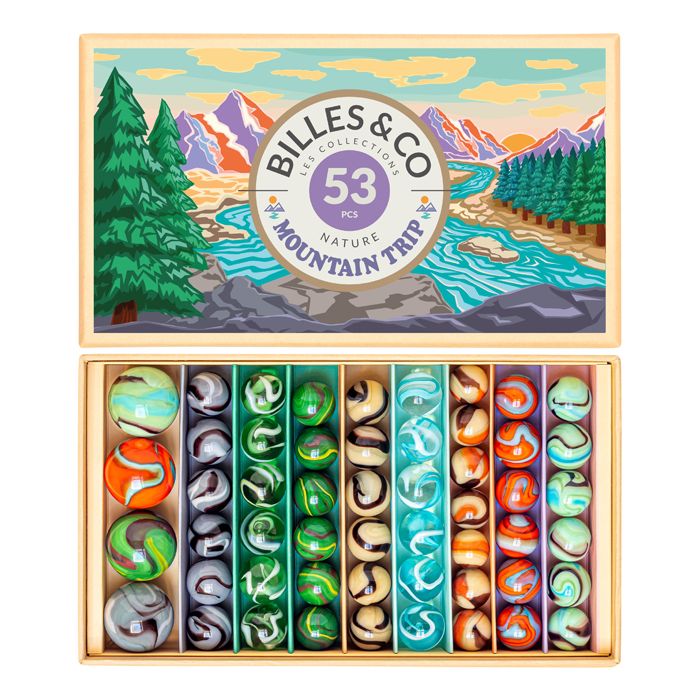 COFFRET DE BILLES JUNGLE