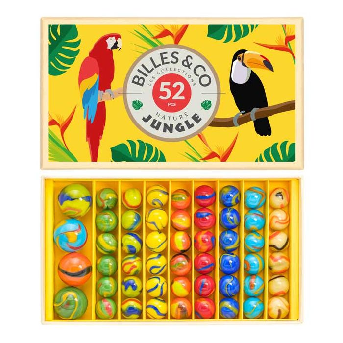 COFFRET DE BILLES JUNGLE
