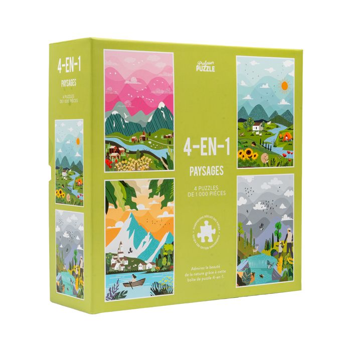 PUZZLE 4 PAYSAGES