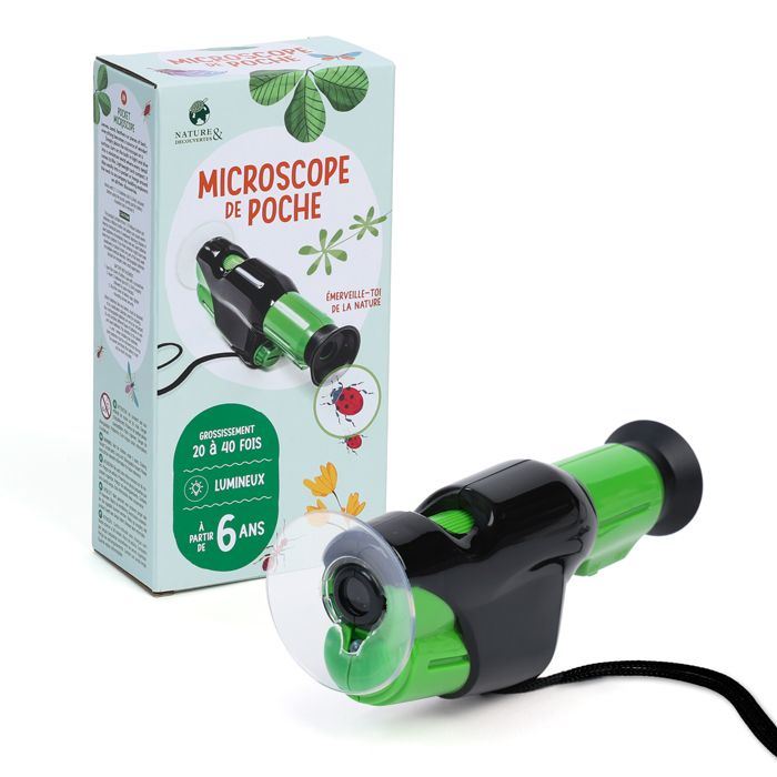 MICROSCOPE DE POCHE LUMINEUX 2026