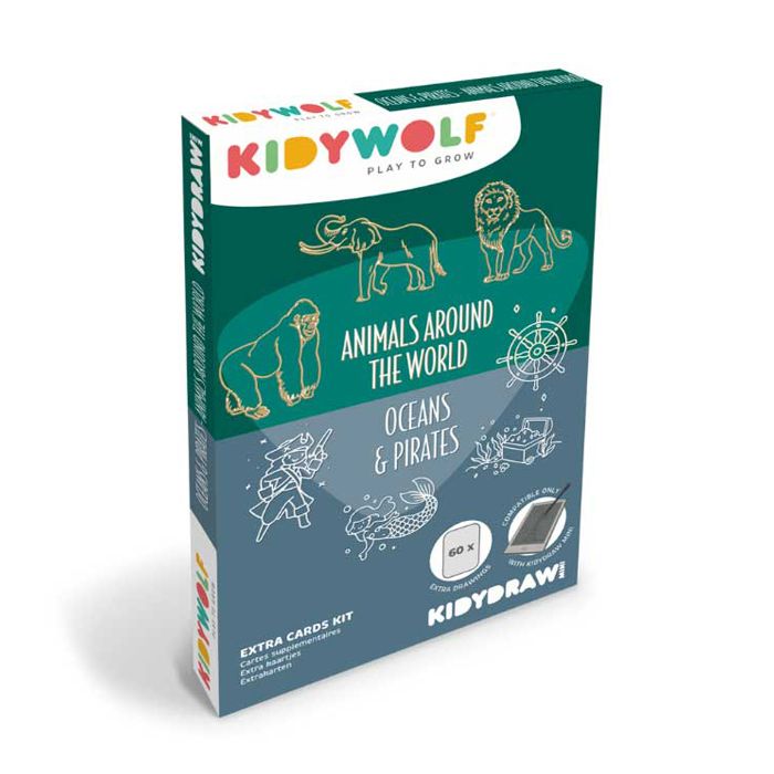 RECHARGE KIDYDRAW ANIMAUX OCEAN