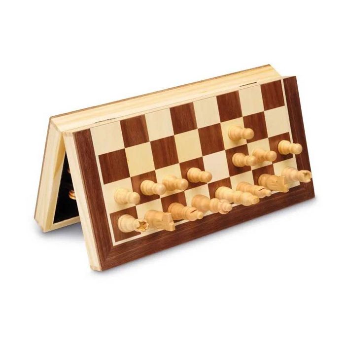 JEU ECHEC BOIS PLIABLE