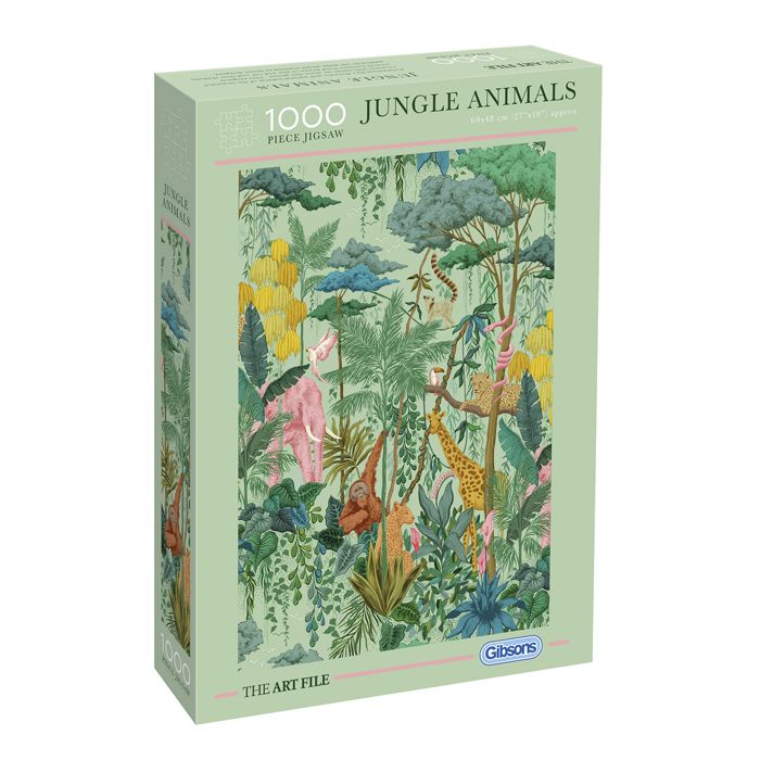 PUZZLE GIBSON JUNGLE ANIMALS
