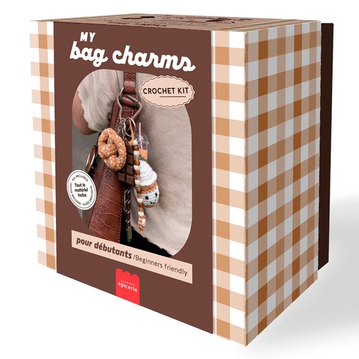BAG CHARMS COFFEE TIME