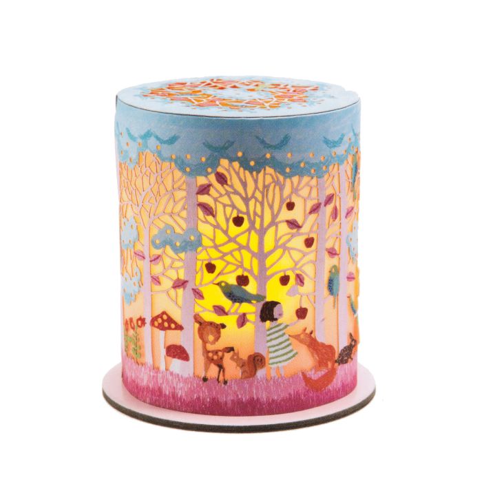 MINI LANTERNE FORET MAGIQUE