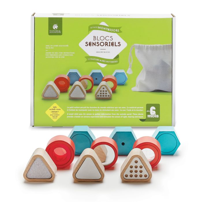 BLOCS SENSORIELS MONTESSORI