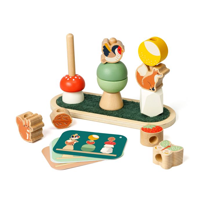 JEU EMPILAGE CODAGE FORET
