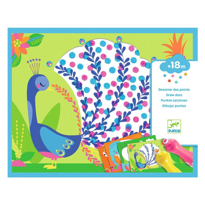 PEINTURES A POINTS PAON