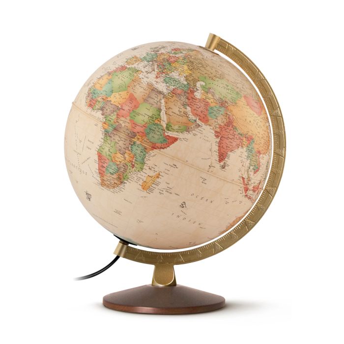 GLOBE ANTIQUE OCRA DIAM 30CM