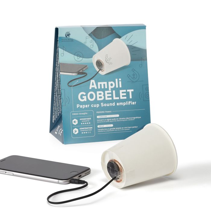 AMPLIFICATEUR DE SON GOBELET