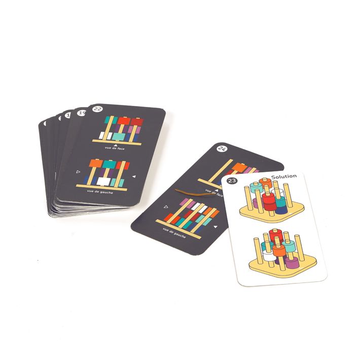 SET DE CARTES POUR LOGIQUE 3 D 42003010
