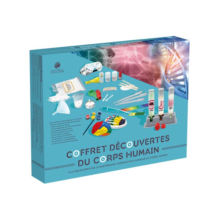 COFFRET DECOUVERTES DU CORPS HUMAIN